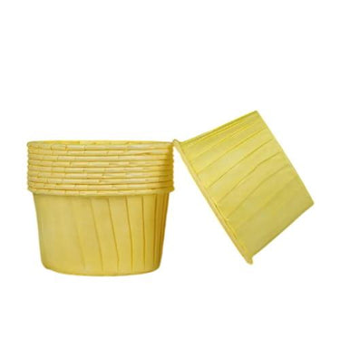 Cupcake/Muffin /Suffle Kek Kapsülü Sarı 50 Li