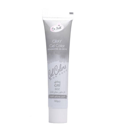 Dr Gusto Tüp Jel Gıda Boyası Gri - 50 Gr