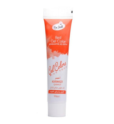 Dr Gusto Tüp Jel Gıda Boyası Kırmızı - 50 Gr