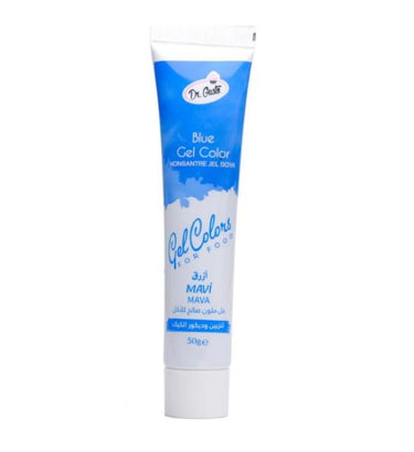 Dr Gusto Tüp Jel Gıda Boyası Mavi - 50 Gr