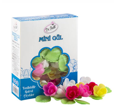 Dr Gusto Yenilebilir Renkli Mini Gül