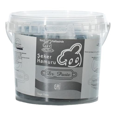 Dr Paste Şeker Hamuru 500 gr - Gri