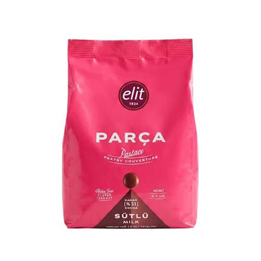 Elit Pastacı Sütlü Parça Çikolata 1 Kg Glutensiz