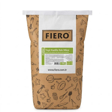 Fiero Yeşil Kadife Kek Toz Karışımı (Antep Fıstığı Aromalı) 10 kg