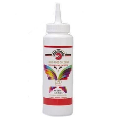 Fo Kırmızı Sıvı Gıda Boyası 280Ml