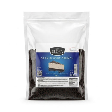 Glora Dark Biscuit Crunch (Kakaolu Bisküvi Parçacıkları) - 750g