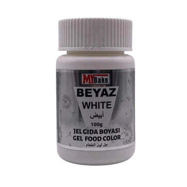 My Bake Jel Gıda Boyası Beyaz 100 Gr