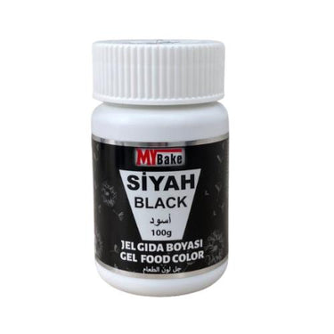My Bake Jel Gıda Boyası Siyah 100 Gr