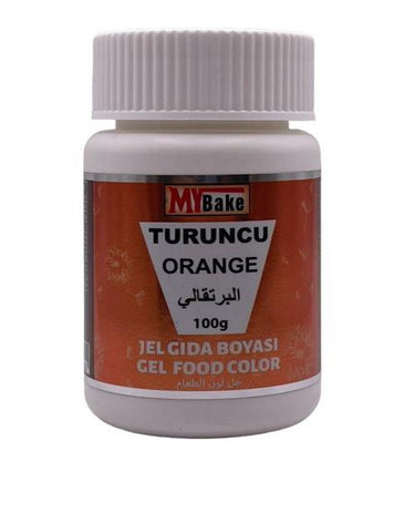 My Bake Jel Gıda Boyası Turuncu 100 Gr