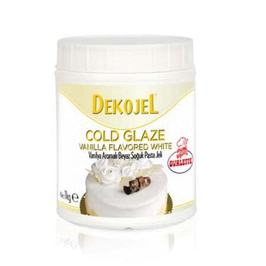 Ovalette Vanilyalı Beyaz Soğuk Pasta Jeli 1 Kg