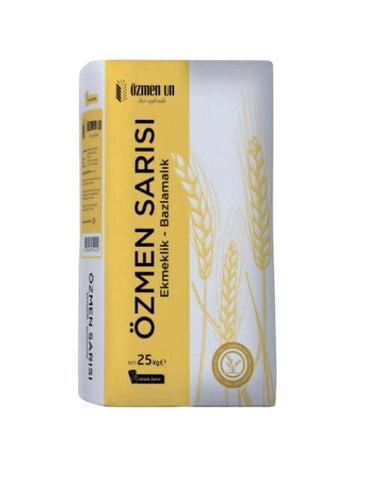 Özmen Un Sarısı Ekmeklik - Bazlamalık Un (25 Kg)