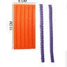 Şeker Hamur Kalıbı Silikon Burma Zincir 6*13 Cm 5 Li