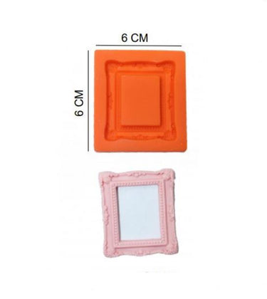 Şeker Hamur Kalıbı Silikon Çerçeve 6*6 Cm