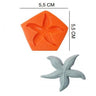 Şeker Hamur Kalıbı Silikon Deniz Yıldızı 5,5*5,5 Cm