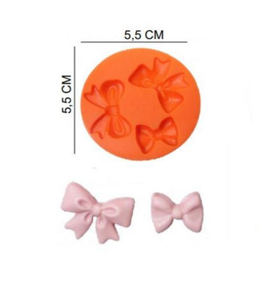 Şeker Hamur Kalıbı Silikon Fiyonk 5,5*5,5 Cm