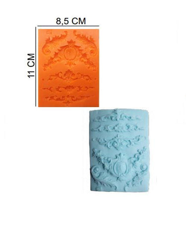 Şeker Hamur Kalıbı Silikon Kral Tacı 8,5*11 Cm