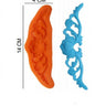 Şeker Hamur Kalıbı Silikon Tac 4*14 Cm