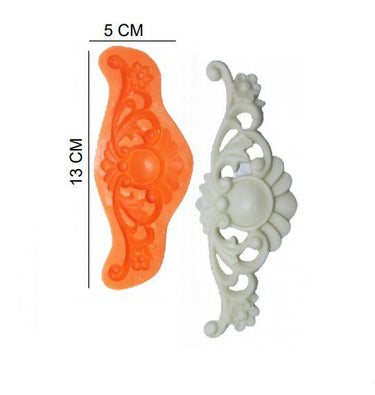 Şeker Hamur Kalıbı Silikon Tac 5*13 Cm