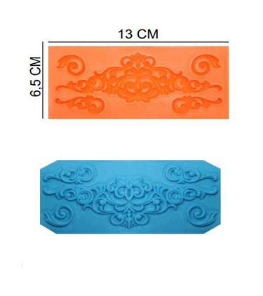 Şeker Hamur Kalıbı Silikon Tac 6,5*13 Cm