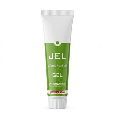 Şeker & Sugar Elektrik Yeşili Jel Gıda (Boyası) Renklendiricisi 100 g