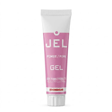 Şeker & Sugar Pembe Jel Gıda (Boyası) Renklendiricisi 100 g