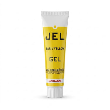 Şeker & Sugar Sarı Jel Gıda (Boyası) Renklendiricisi 100 g