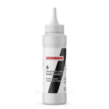 Şeker & Sugar Siyah Sıvı Gıda (Boyası) Renklendirici 250 ML