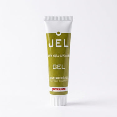 Şeker & Sugar Zeytin Yeşili Jel Gıda (Boyası) Renklendiricisi 100 g