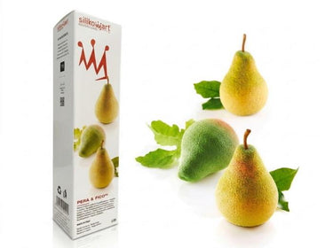 Silikomart Pera & Fico 115 - Profesyonel Meyve Şekilli 3D Silikon Kalıp Seti