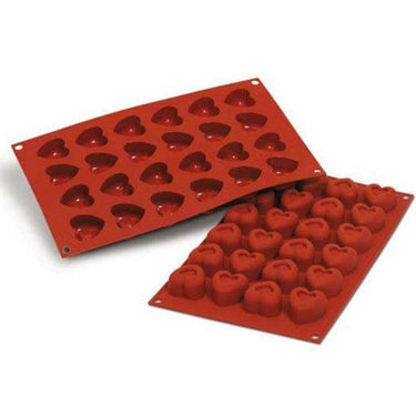 Silikomart SF089 Küçük Kalp Kek Kalıbı