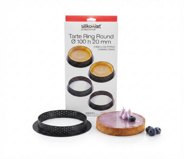 Silikomart Tarte Ring Round 100 h 20 mm Kek Kalıbı
