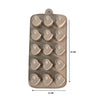 Silikon Çikolata Kalıbı Kalp 21*11 Cm