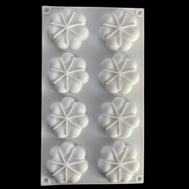 Silikon Kek Kalıbı Çiçek 28x17 Cm
