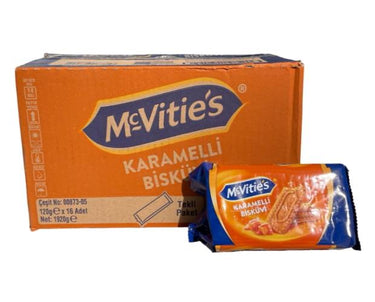 Ülker Mcvities Karamelli Bisküvi (120gr*16)