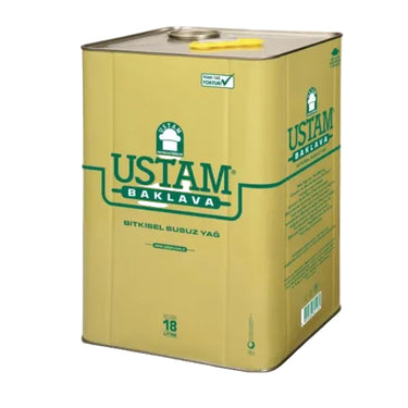 Ustam Baklava Bitkisel Susuz Yağı 18 Lt