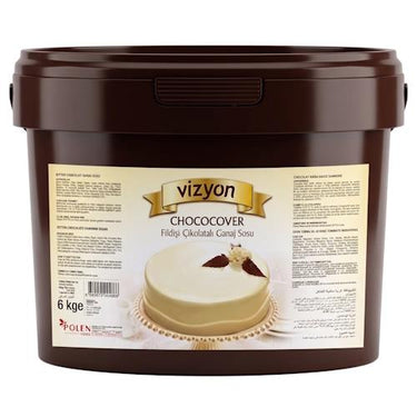 Vizyon Fildişi Çikolatalı Ganaj Sosu 6 Kg