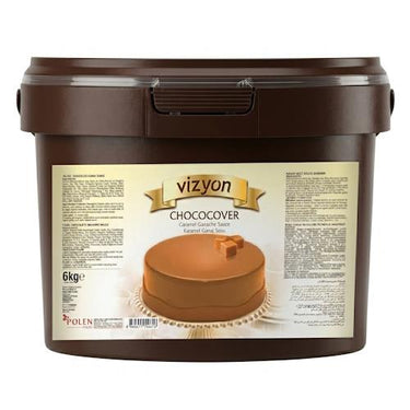 Vizyon Karamel Çikolatalı Ganaj Sosu 6 Kg