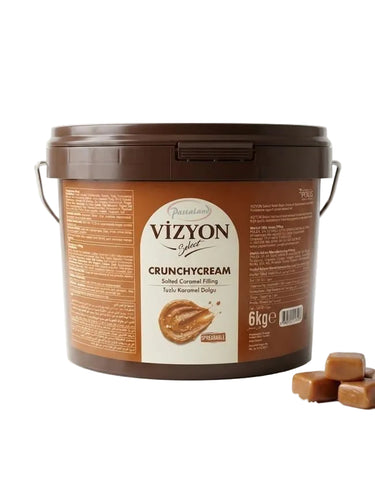 Vizyon Select Crunchy Cream Tuzlu Karamel Dolgu 6 Kg