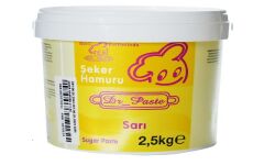 Dr Paste Şeker Hamuru  2,5 kg - Sarı