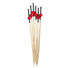 KIRMIZI BONCUKLU UZUN SUNUM KÜRDANI