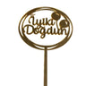 Balonlu İyi Ki Doğdun Pleksi Altın