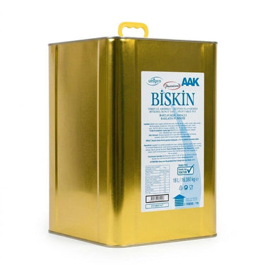 Biskin Tereyağ Aromalı Baklavalık Yağ 18 Lt