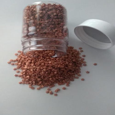 DEKORATİF BONCUK YILDIZ ŞEKER BRONZ 40 GR (PASTALAND)