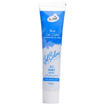 DR GUSTO TÜP JEL GIDA BOYASI MAVİ - 50 GR