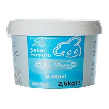 Dr Paste Şeker Hamuru 2,5 kg - Bebek Mavi