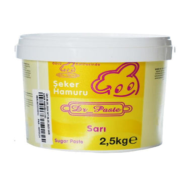 Dr Paste Şeker Hamuru 2,5 kg - Sarı