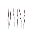Eğik Pasta Mumu Lila 14 Cm 6'lı