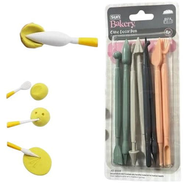 Marzipan Set Şeker Hamuru Şekillendirici 8 Parça