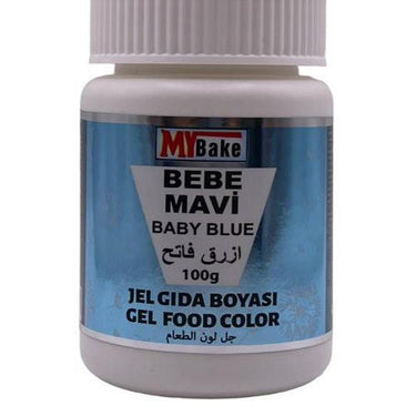 MY BAKE JEL GIDA BOYASI BEBEK MAVİ 100 GR