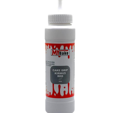 MYBake Cake Drip Kırmızı 250 GR